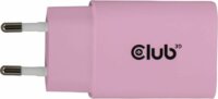 Club3D Lifestyle USB-C Hálózati Gyorstöltő Adapter 30W - Rózsaszín