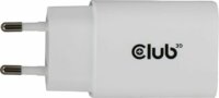 Club3D Lifestyle USB-C Hálózati Gyorstöltő Adapter 30W - Fehér