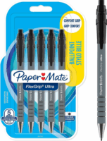 Paper Mate 2027751 5 darabos Golyóstoll készlet (Fekete tinta / M) - Fekete