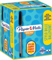 Paper Mate S0977410 100 darabos Golyóstoll készlet (Fekete tinta / M) - Fekete
