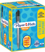 Paper Mate S0977430 100 darabos Golyóstoll készlet (Fekete tinta / M) - Fekete