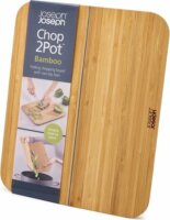 Joseph Joseph Chop2Pot Bambusz Összecsukható vágódeszka 27 x 33 cm - Barna
