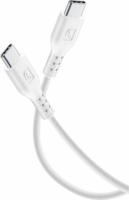Cellularline USB-C apa - USB-C apa Adat és töltőkábel 0.6 m - Fehér