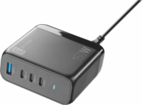 Cellularline GaN 3xUSB-C + USB-A töltő 150W - Fekete