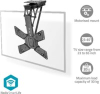 Nedis TVCM5850BK 23-65" TV / monitor motoros mennyezeti tartó konzol - Fekete