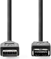 Nedis CCGL61010BK30 USB-A apa - USB-A anya Hosszabító kábel 3m - Fekete