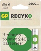 GP B25272 ReCyko Újratölthető NiMH ceruzaelem AA microUSB 2600mAh 1.2V (2db/csomag)