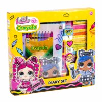 Crayola x L.O.L. Kreatív napló készlet zsírkrétákkal