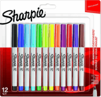 Sharpie 2065408 Ultra Fine Dekormarker készlet - Vegyes színek (12 db / csomag)