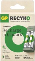 GP B50224 Eco E221 2xAA NiMH Akkumulátor töltő + 2db ReCyko elem ( 2100mAh)