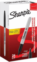 Sharpie 2077128 Jelölőmarker készlet - Fekete (24 db / csomag)