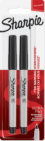 Sharpie 1985878 Ultra Fine Jelölőmarker készlet - Fekete (2 db / csomag)
