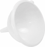 Flair 60148 Konyhai műanyag tölcsér 23cm - Fehér