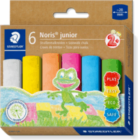 Steadtler Noris Junior Szögletes rajzkréta - Vegyes színek (6 db / csomag)