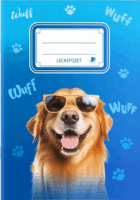 ICO Süni Dogs 34 lapos A5 leckefüzet - Mintás