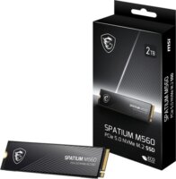 MSI 2TB Spatium M560 Gen5x4 NVMe PCIe 5.0 M.2 SSD