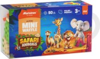 Marioinex Mini Waffle 50 darabos Safari állatos építő játék