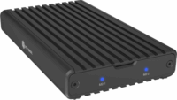 Icy Box IB-2817M-C32 M.2 USB 3.2 Gen2x2 Type-C Külső M.2 ház - Fekete