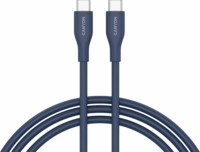 Canyon CC60SC10 USB-C apa - USB-C apa 2.0 Adat és töltő kábel 1m - Kék