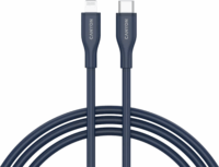 Canyon CLNM60 C-L USB-C apa - Lightning apa 2.0 Adat és töltő kábel 1m - Kék