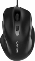 Canyon M-6 Vezetékes Egér - Fekete