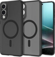 Spigen Ultra Hybrid Samsung Galaxy S25 Edge Magsafe Telefon tok - Fekete / Átlátszó