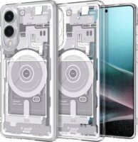 Spigen Ultra Hybrid Samsung Galaxy S25 Edge Magsafe Telefon tok - Zero one Fehér
