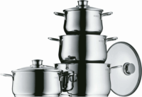 WMF Topf-Set Diadem Plus Edénykészlet - Inox (Bontott/Esztétikai sérült)