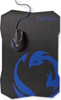 Nedis GMMP200BK Vezetékes Gaming Egér + Egérpad - Fekete