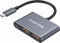 Canyon DS-3 USB Type-C 3.0 3 portos HUB (2xUSB-A + USB-C)