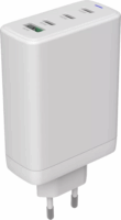 Canyon CU140ACC GaN USB-A / 3xUSB-C Hálózati Gyorstöltő Adapter 140W - Fehér
