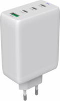 Canyon CU100ACC GaN USB-A / 3xUSB-C Hálózati Gyorstöltő Adapter 100W - Fehér