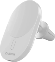 Canyon OnGrip 105 MagSafe Mobiltelefon autós tartó/töltő - Fehér