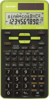 Sharp EL531TGGR Elem / Napelem 10 digit Asztali Számológép - Zöld