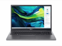 Acer Aspire GO AG17-31P-35C6 Laptop Acélszürke (17,3" / Intel Core 3 N355 / 8GB / 128GB UFS / Win11 Home S)