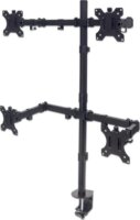 Manhattan 13"-32" LCD TV/Monitor asztali tartó kar - Fekete (4 kijelző)