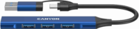 Canyon DS-02 USB-A/USB-C 4-port HUB - Kék