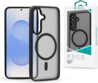Devia ST124585 Pino Series Samsung Galaxy S25+ Mágneses Hátlapvédő Telefontok - Fekete