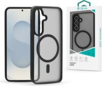 Devia ST124578 Pino Series Samsung Galaxy S25 Mágneses Hátlapvédő Telefontok - Fekete