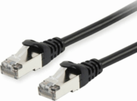 Equip S/FTP Cat6A RJ45 Patch kábel 1.5m - Fekete