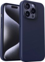 Aukey PC-GJ10D Apple iPhone 15 Pro Max Hátlapvédő Telefontok - Sötétkék