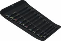Wera 6000 Black Edition Joker Racsnis csillag-villáskulcs készlet 11 részes (8-19mm)