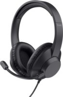 Trust 25461 Ayda Max Vezetékes Fülhallgató Headset - Fekete