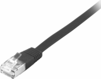 Equip U/FTP Cat6A RJ45 Patch kábel 5m - Fekete