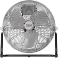 Black & Decker BXEFF61E Padló Ventilátor Ø 35cm - Inox