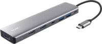 Trust Dalyx 7 az 1-ben Univerzális USB-C Laptop dokkoló Állomás 100 Watt