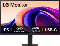 LG 23.8" 24U631A-B 16:9 QHD IPS Monitor 100Hz - Fekete