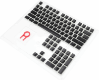 Redragon A130 PBT Doubleshot Billentyűzet gomb készlet - Fekete (104 db / csomag)