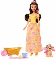 Mattel JFC42 Disney hercegnők Belle baba kiskutyával