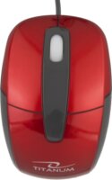 Titanium TM108R Wireless Optikai Egér - Piros